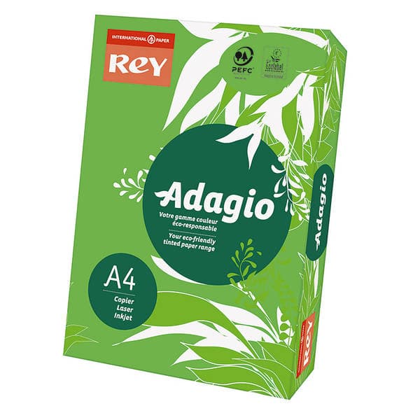 Папір кольор. А4 80г/м паст. REY Adagio Buttercup 02 (жовтий) — фото товару | Канцелярський Сад