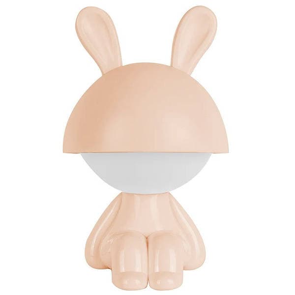 Світильник-нічник LED на акум. Cute Bunny персиковий №K25-316-1-4 — фото товару | Канцелярський Сад