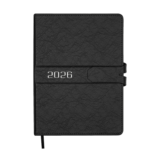 Щоден. А5 "Buromax" дат2027 Belle чорний №BM.21103-01 — купити | Канцелярський Сад