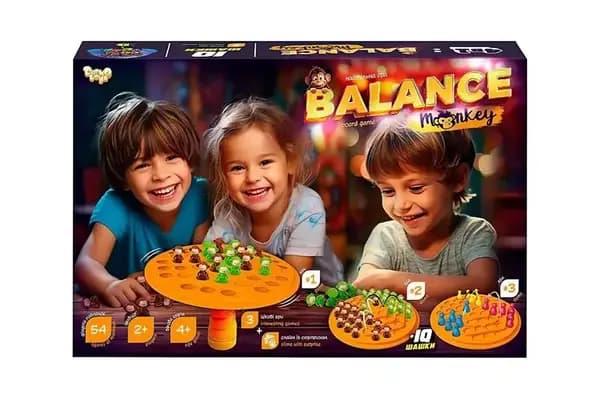 Гра "Balance Monkey" вел. "DankoToys" №0BalM-02 — фото товару | Канцелярський Сад