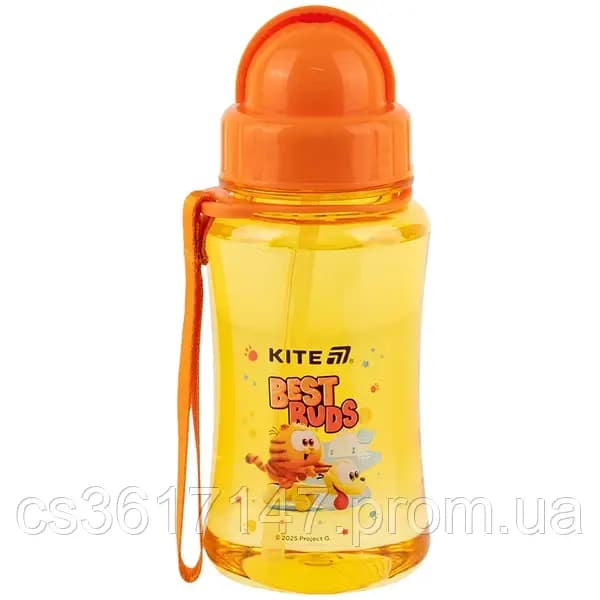 Пляшка для води пласт. "Kite" 430мл Garfield №GF26-1312 — купити | Канцелярський Сад