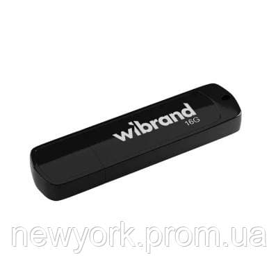 Флеш-пам`ять 16GB "Wibrand" Grizzly USB2.0 black №1007 — фото товару | Канцелярський Сад