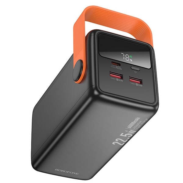 УМБ Borofone Power Bank 20000mAh 22.5W+PD20W black №BJ56A — фото товару | Канцелярський Сад