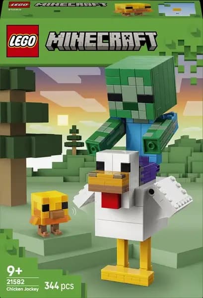 Конструктор "LEGO" Minecraft Курячий Жокей №L21582 — фото товару | Канцелярський Сад