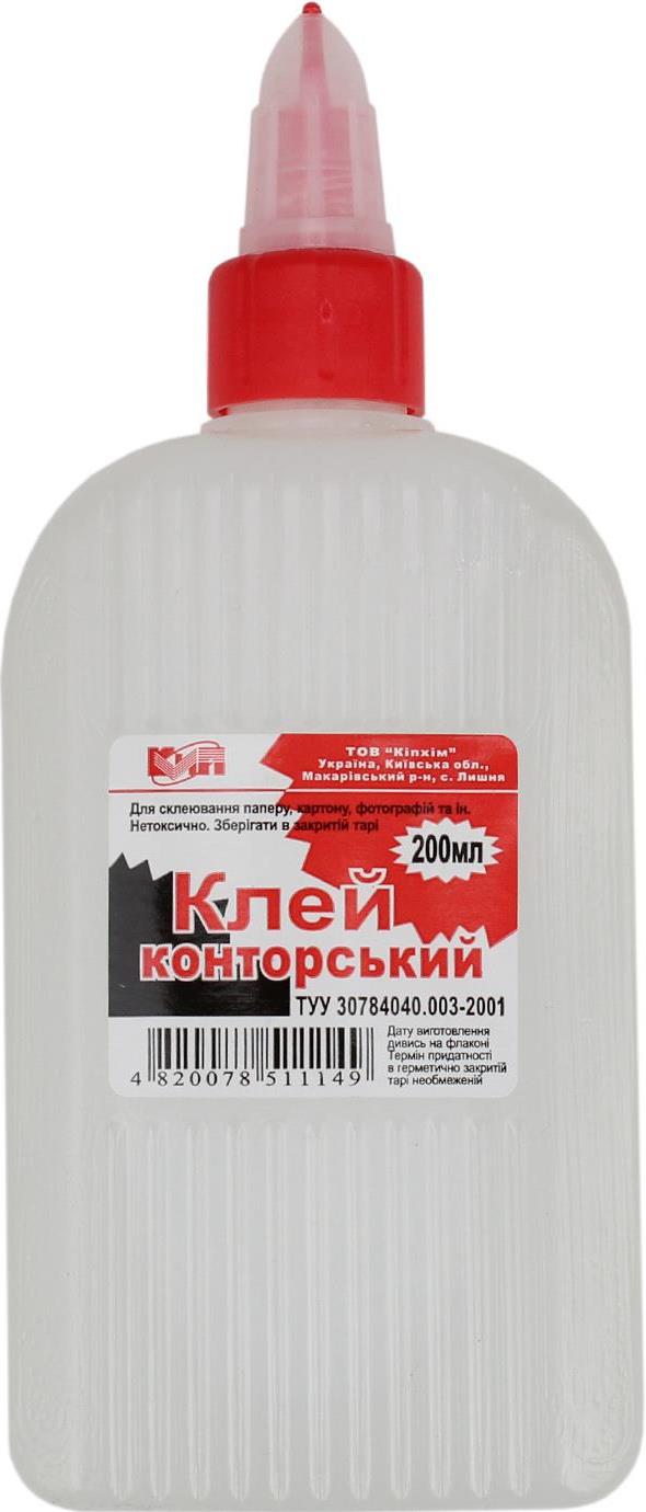 Клей конт. полімер. "КіП" 200мл з супер-ковпач.(1)(65) — фото 3