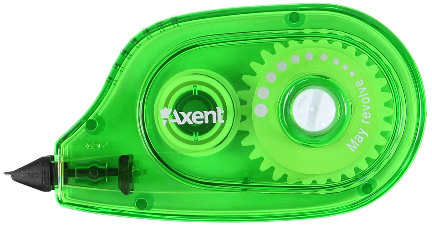 Коректор стрічк. "Axent" 5ммх6м,зелений №7009-04(1)(48) — фото 3