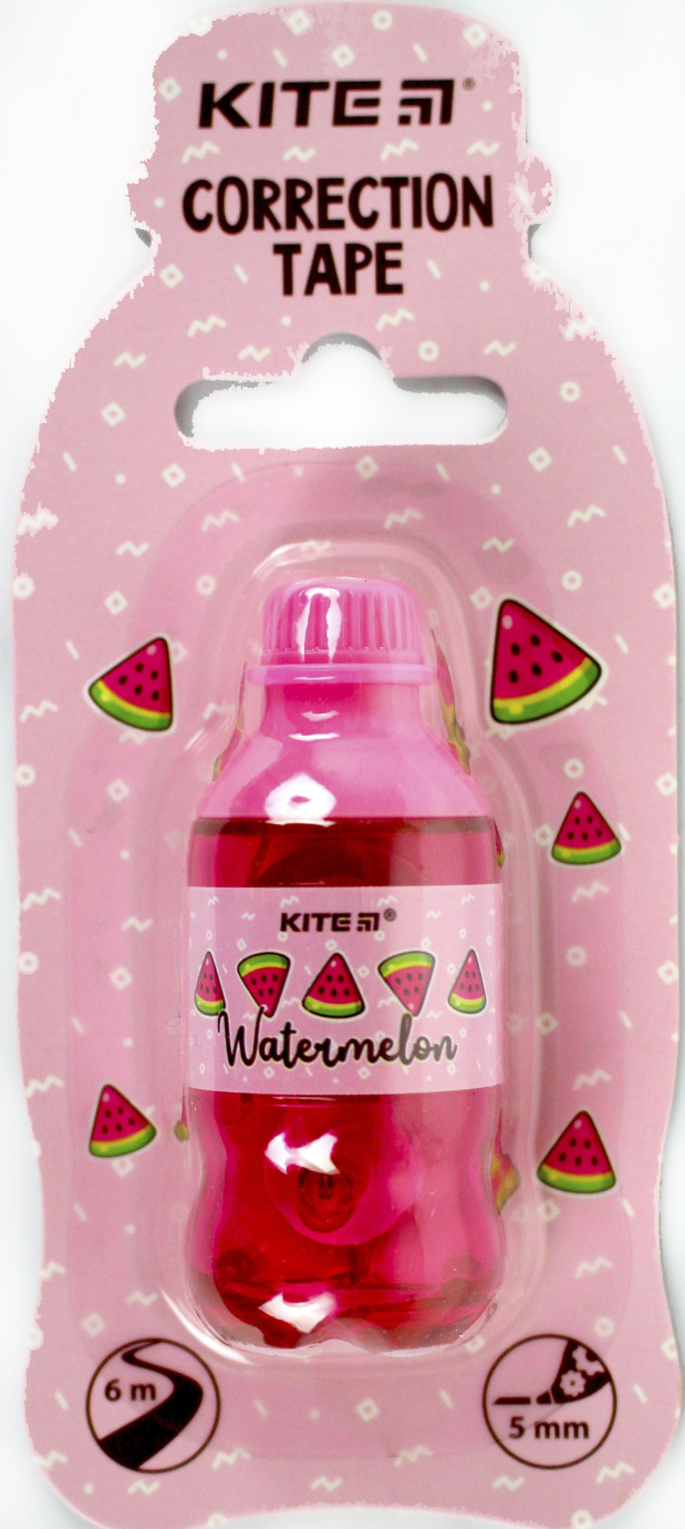 Коректор стрічк."Kite" 5ммх6м Watermelon №K24-007-2(12)(576) — купити | Канцелярський Сад