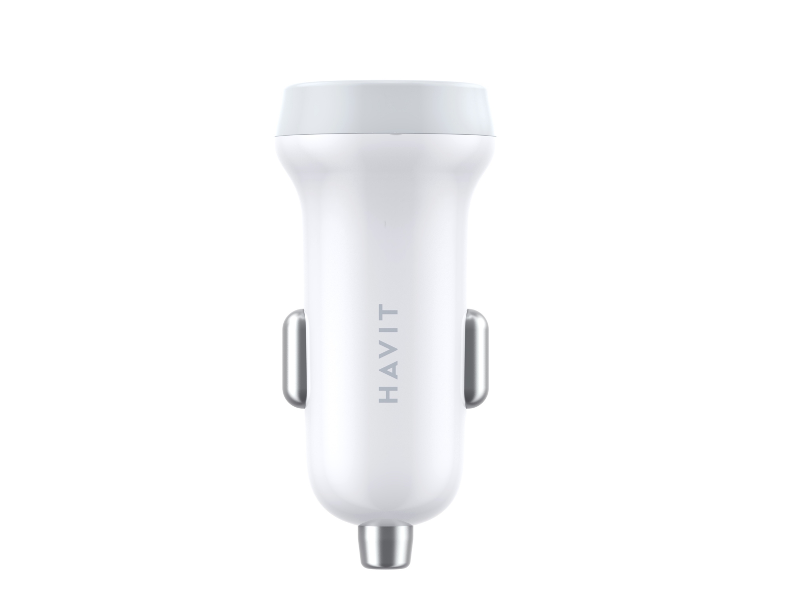 Зарядний пристрій авто. Havit №HV-CC2008 2USB white — купити | Канцелярський Сад