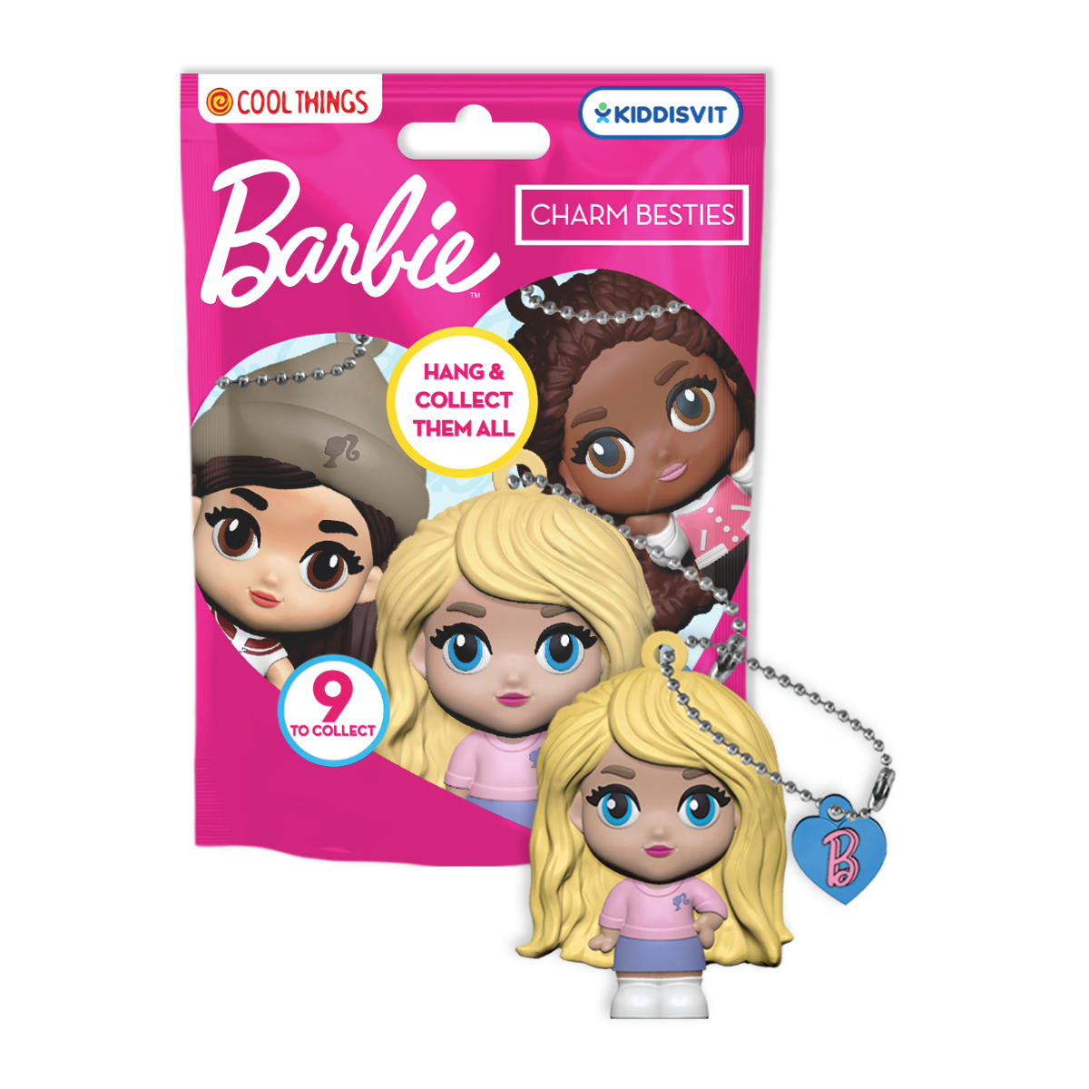 Іграшка-сюрприз на ланцюжку "Cool Things–"Barbie" Найкращі подружки №BR052/Кідді Світ/(24) — фото товару | Канцелярський Сад