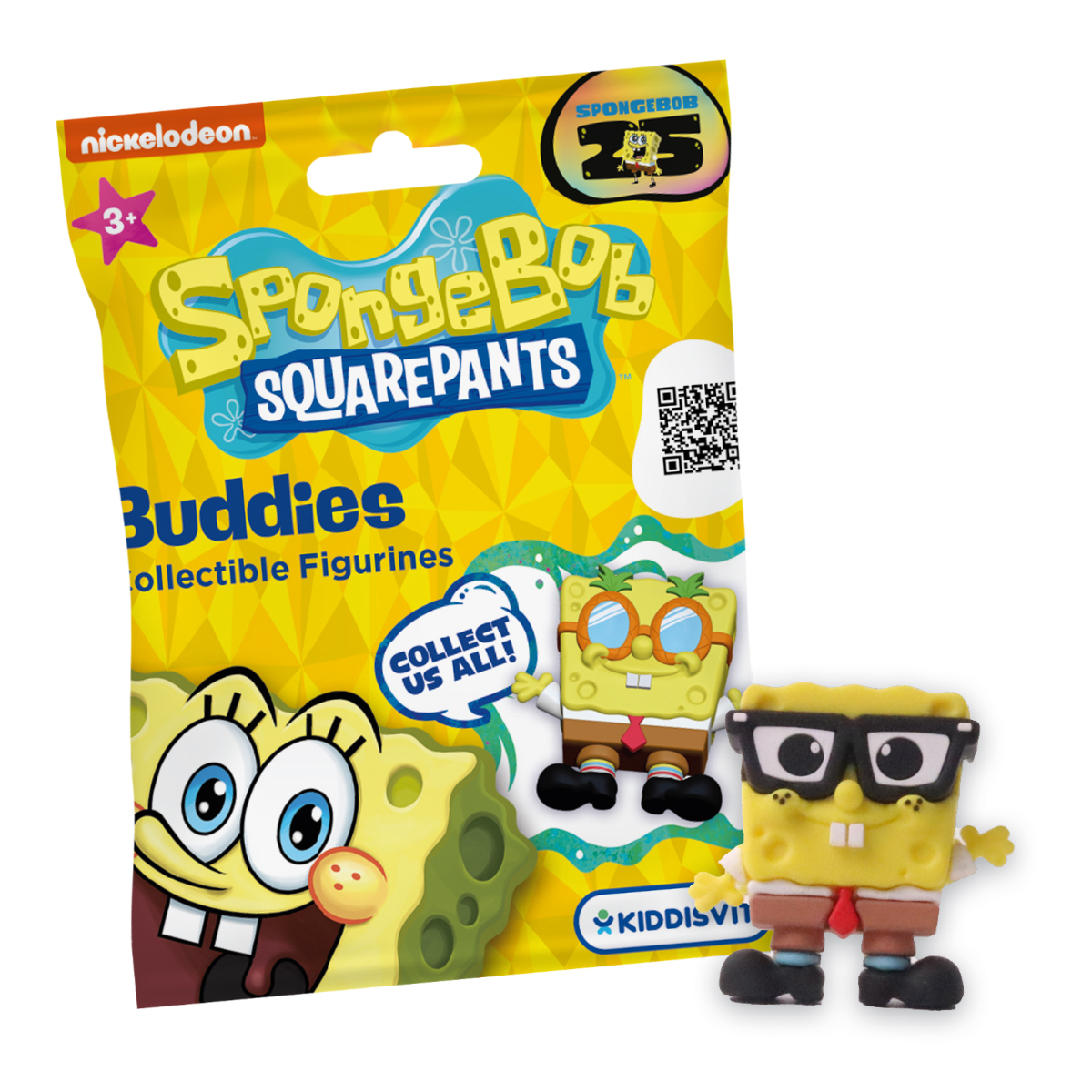 Іграшка-сюрприз "Cool Things – "Buddies 3D" Губка Боб №SP007/Кідді Світ/(24) — фото товару | Канцелярський Сад