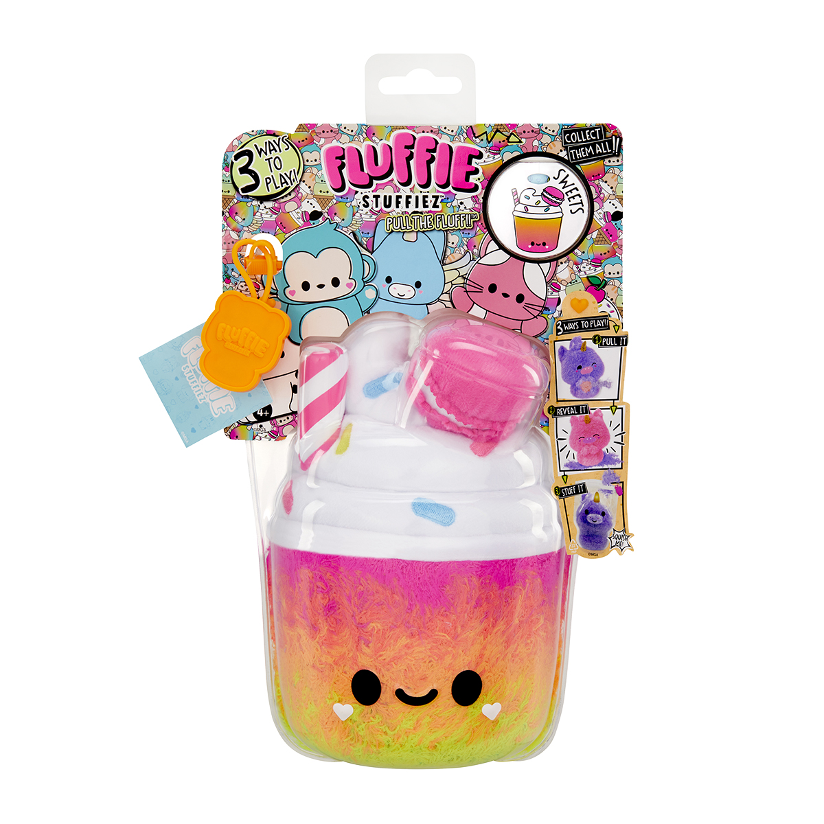 М'яка іграшка-антистрес Fluffie Stuffiez серії "Small Plush" – Фрікшейк №511588/КіддіСвіт/ — купити | Канцелярський Сад
