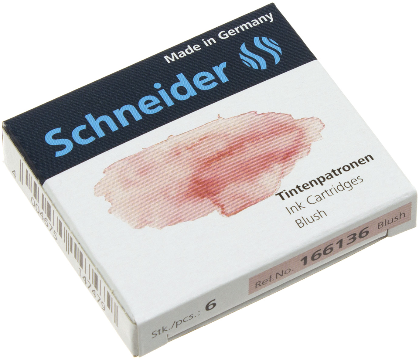 Набір капсул чорнильних "Schneider" №S166136 (6шт) пудра(10) — купити | Канцелярський Сад