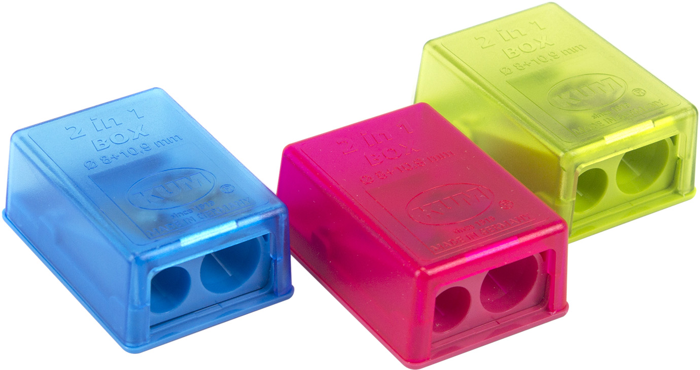 Точилка "Kum" №2-in-1K2Pop/3033521 Box пласт. з міні-конт.,подвійн.(12) — фото 5