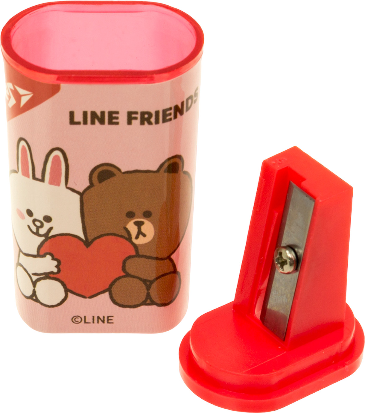 Точилка "Yes" №620565 Line Friends бочонок(24) — фото 3