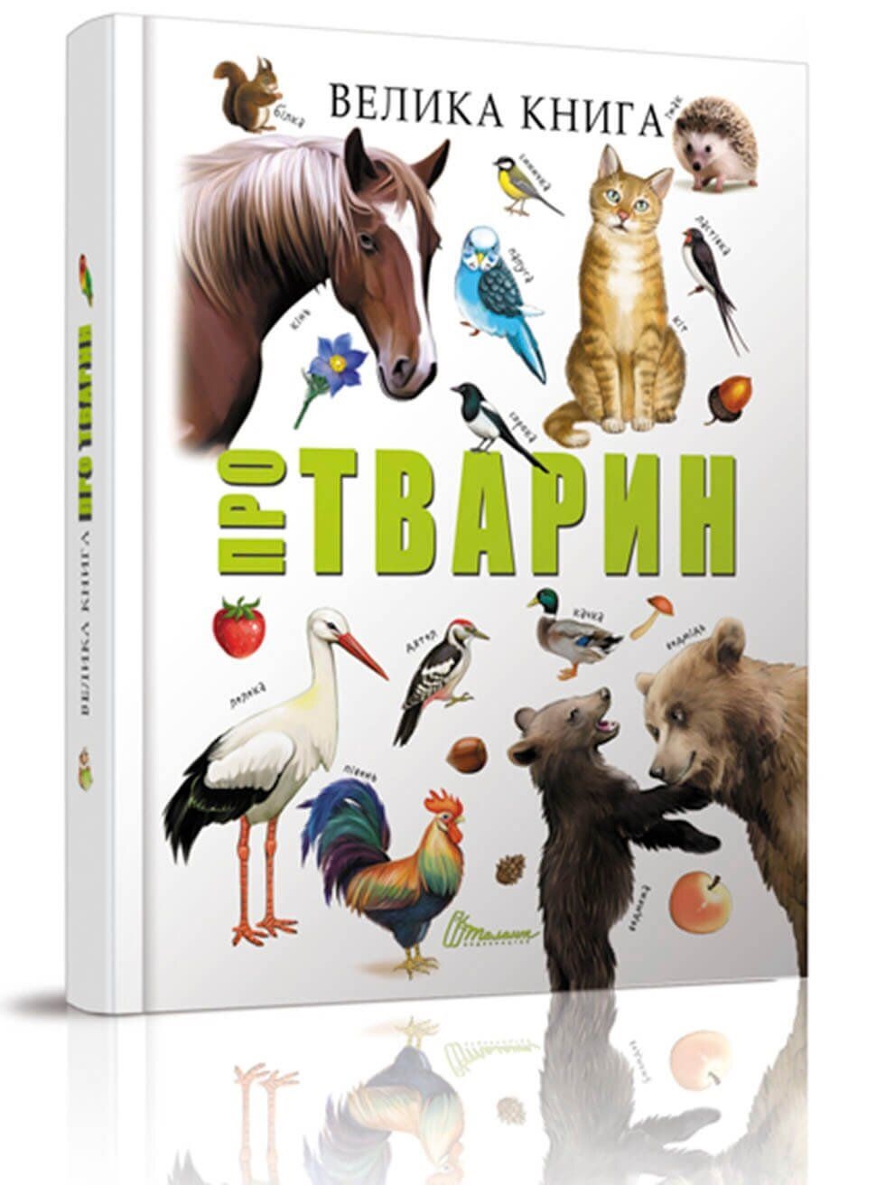 Енциклопедія А4 "Найкращий подарунок.Велика книга про тварин"/Талант/(8) — фото 3