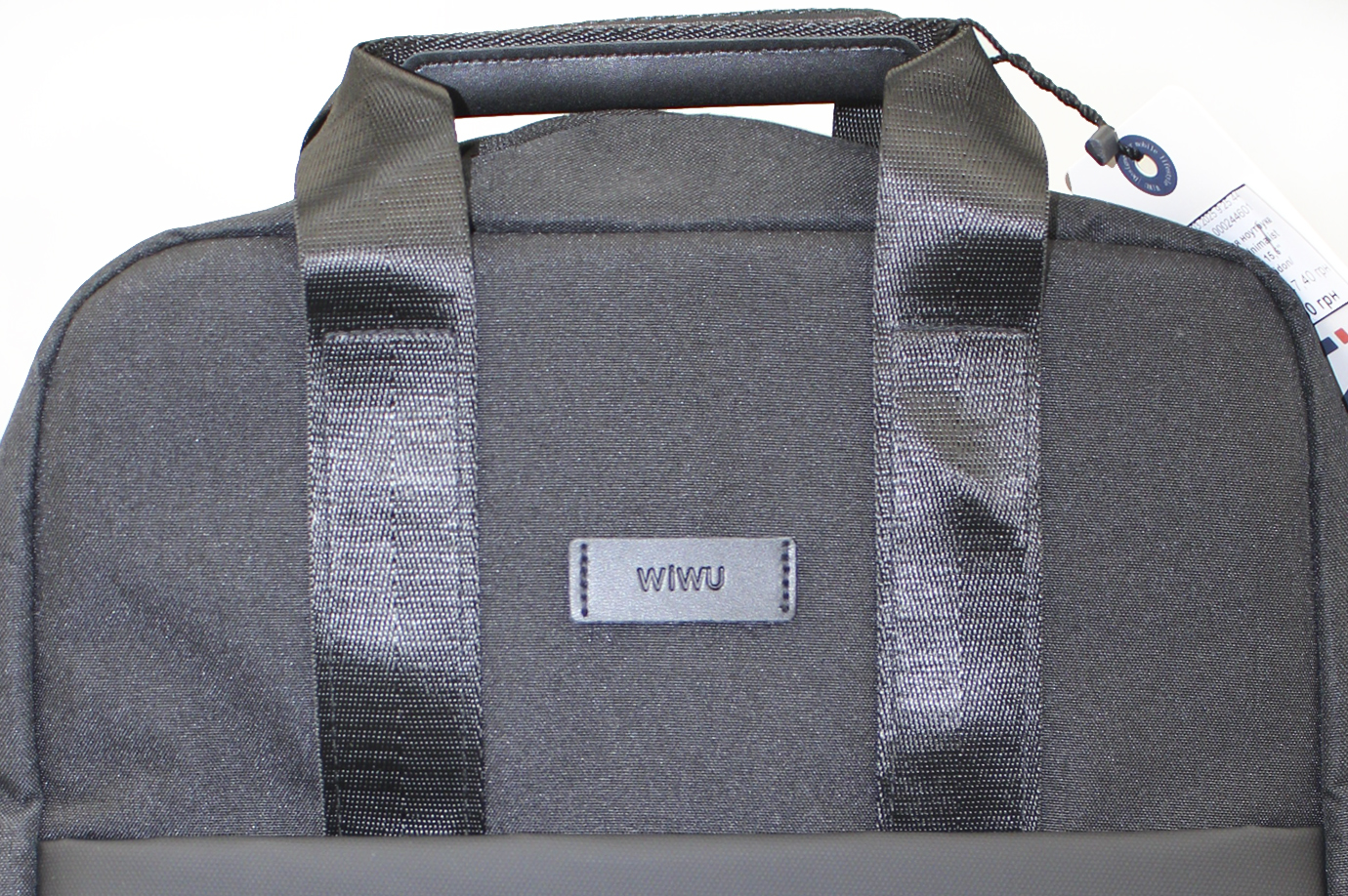 Рюкзак для ноутбука "WIWU" Minimalist Backpack 15,6" black/Breidon/ — фото 5