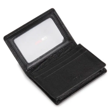 Візитниця "Deli" №7625 Card Holder шкірзам. чорн.(12) — фото товару | Канцелярський Сад