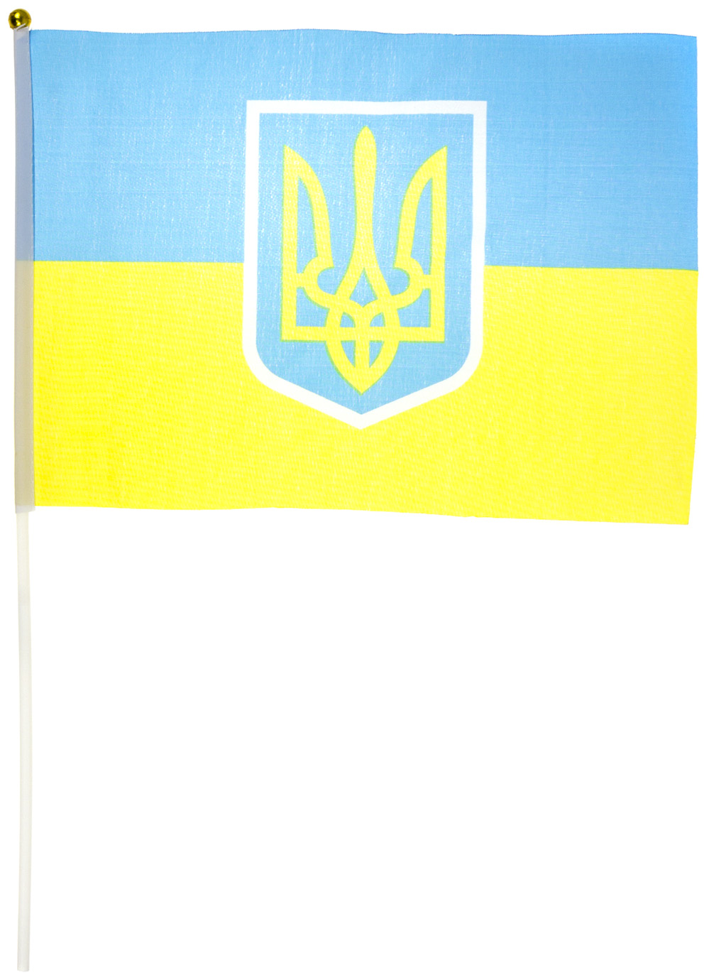 Прапор України з тризубом 30х20см(10)(2400) — купити | Канцелярський Сад