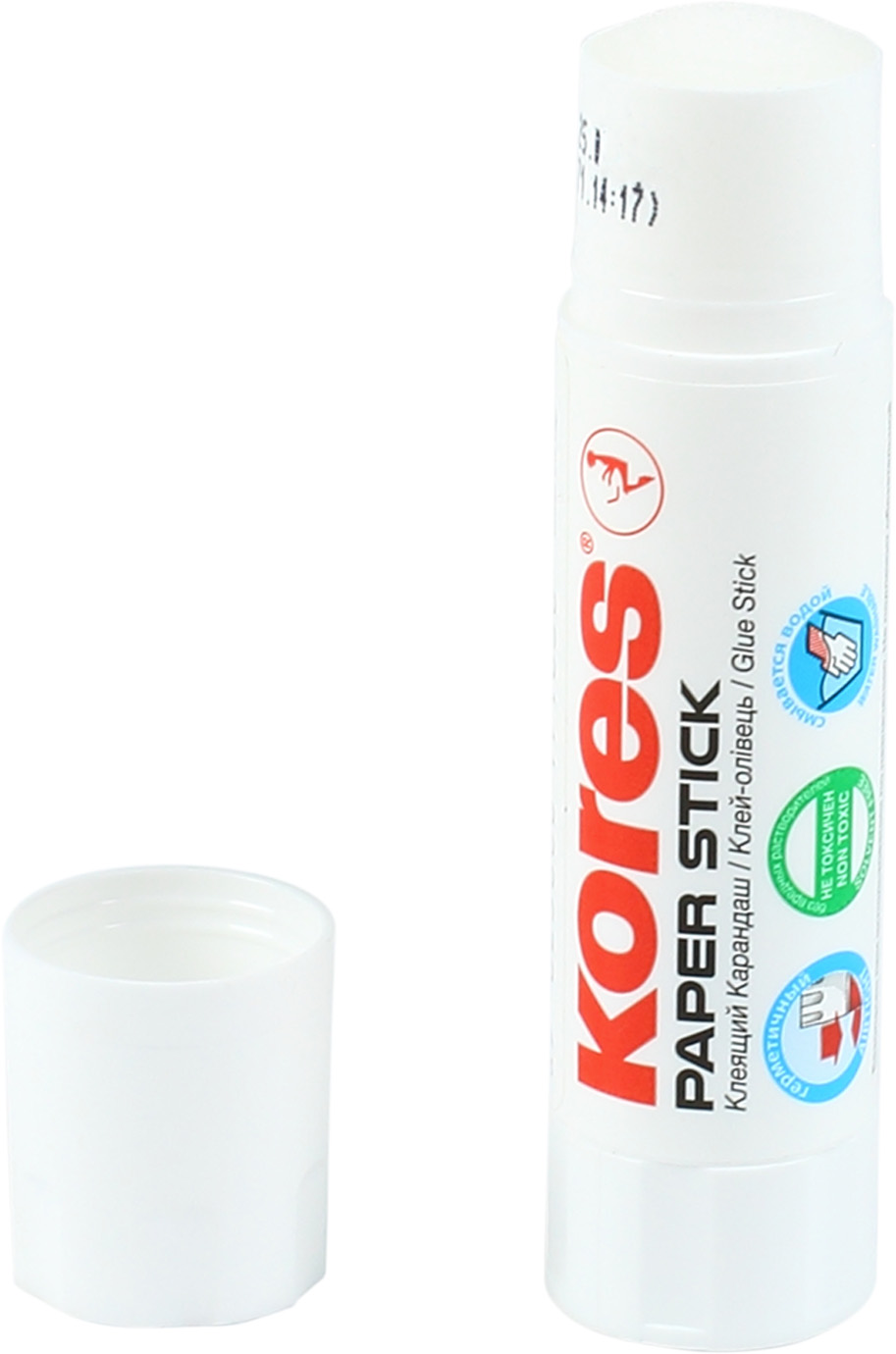 Клей-олівець "Kores" Paper Stick №К17103 10гр основа PVP(24)(576) — фото 4