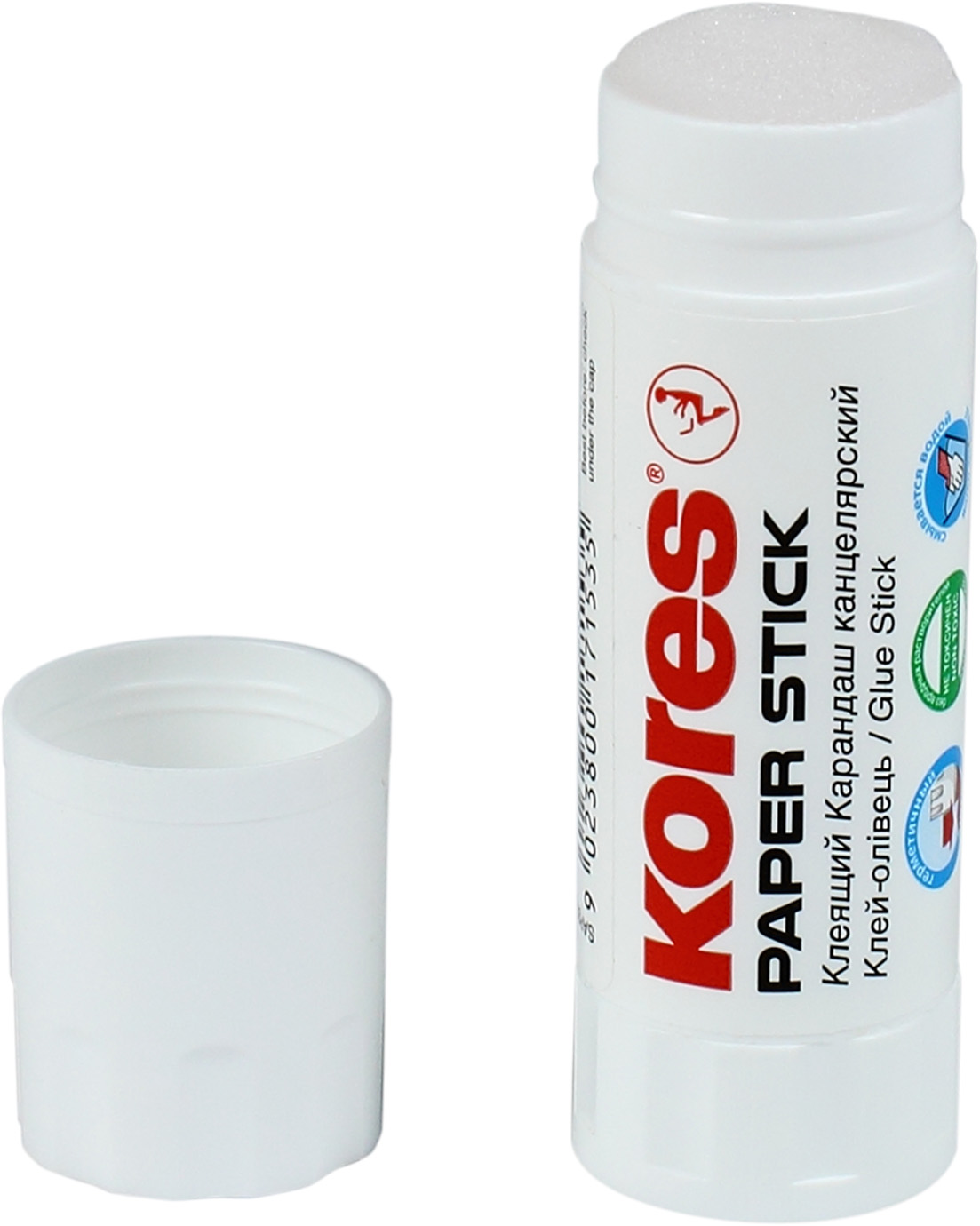 Клей-олівець "Kores" Paper Stick №К17153 15гр основа PVP(24)(384) — фото 4