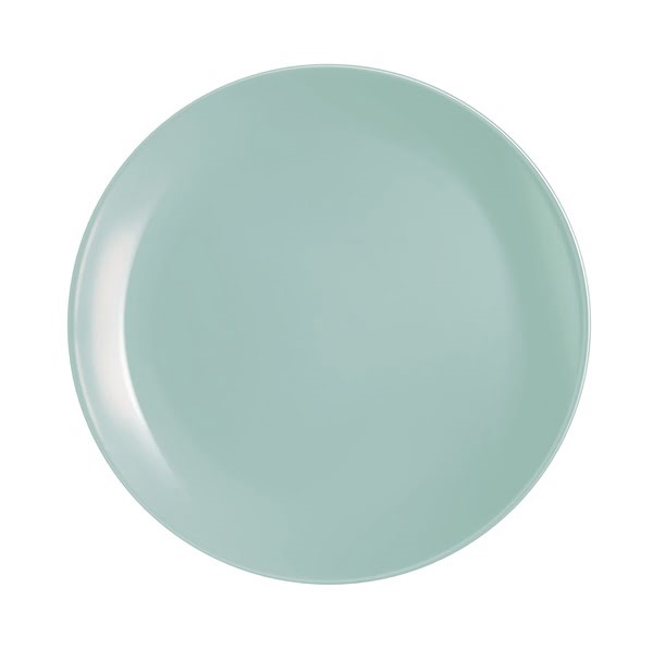 Тарілка десертна скло "Luminarc.Diwali Light Turquoise" 19см №2613/4133(6)(24) — фото товару | Канцелярський Сад