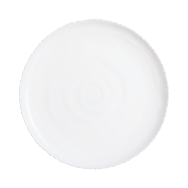 Тарілка обідня скло "Luminarc.Ammonite White" 26см №97862/P8823(6)(24) — фото товару | Канцелярський Сад
