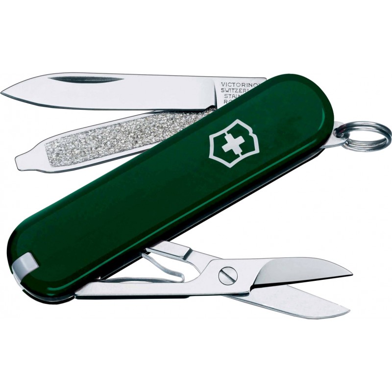 Ніж "Victorinox Classic" SD 58мм/7функц./зелений №Vx06223.4 — купити | Канцелярський Сад