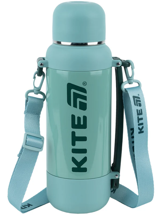 Термос метал. 1,2л "Kite" зелений №K25-1225-3 — купити | Канцелярський Сад