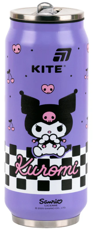 Термос з трубочкою метал. 0,53л "Kite" Hello Kitty №HK25-1266 — купити | Канцелярський Сад