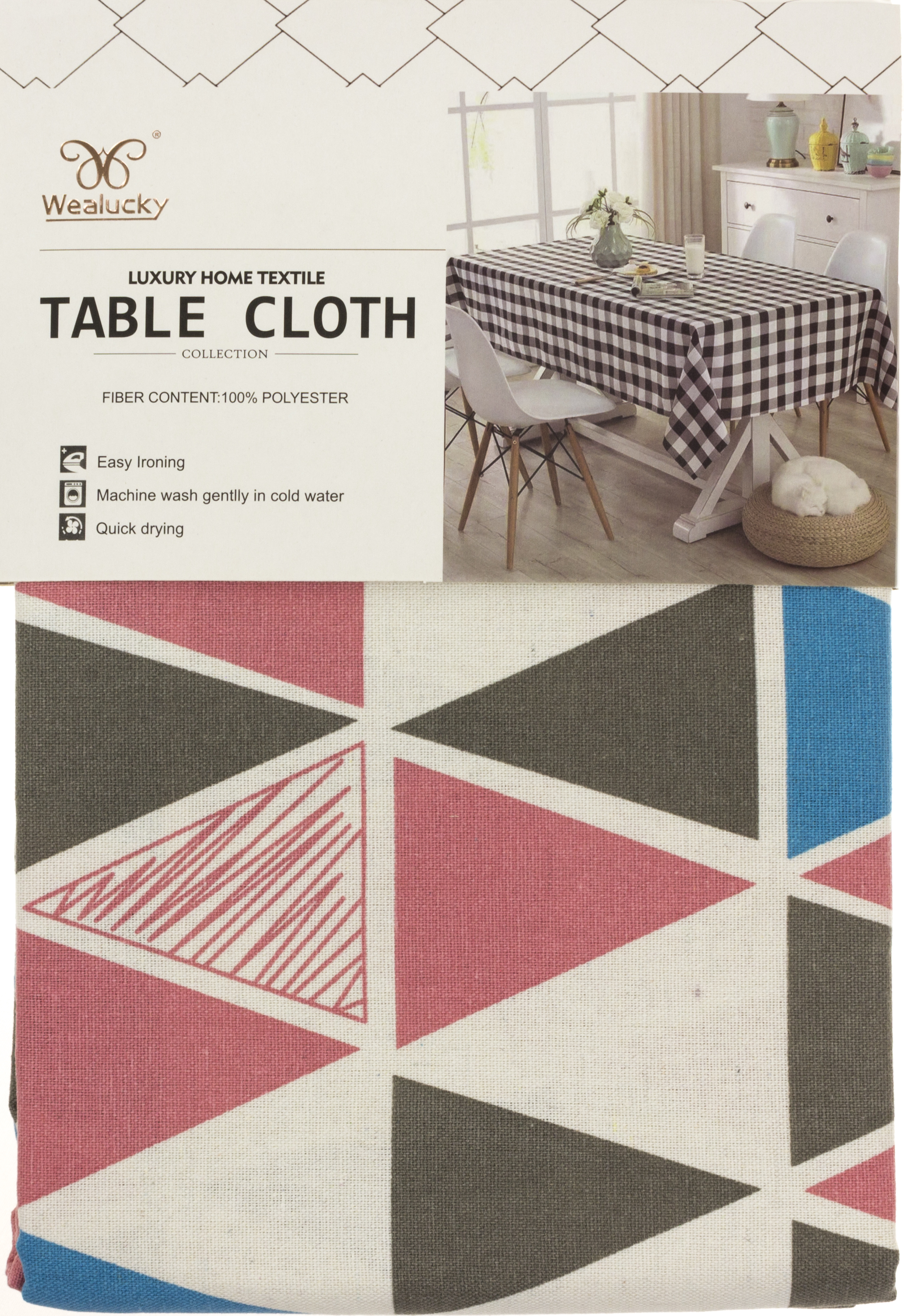Скатертина "THE TEXTILE" Geometry 150х180см №9257/171 — фото товару | Канцелярський Сад