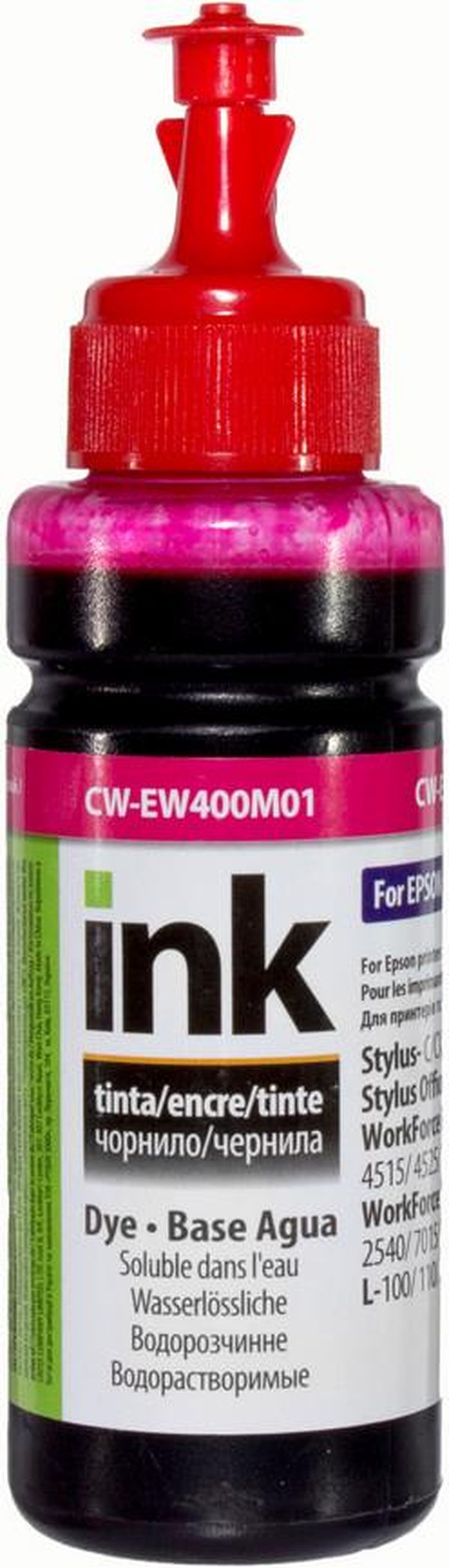 Чорнило ColorWay Epson T26/C91/EW400M 100мл magenta — фото товару | Канцелярський Сад