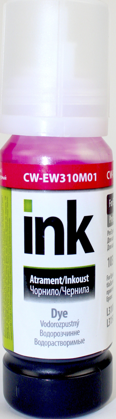 Чорнило ColorWay Epson L-3100/3110/3150/3151 series 70мл magenta №EW310M — фото 4