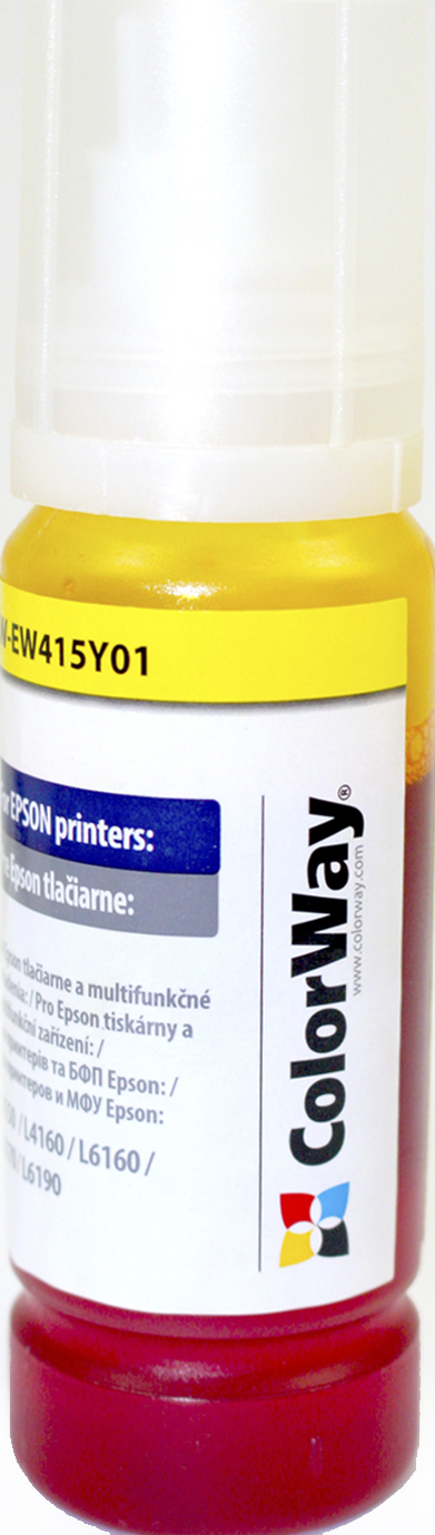 Чорнило ColorWay Epson L-4150/4160/6160/6170 70мл yellow — фото 5