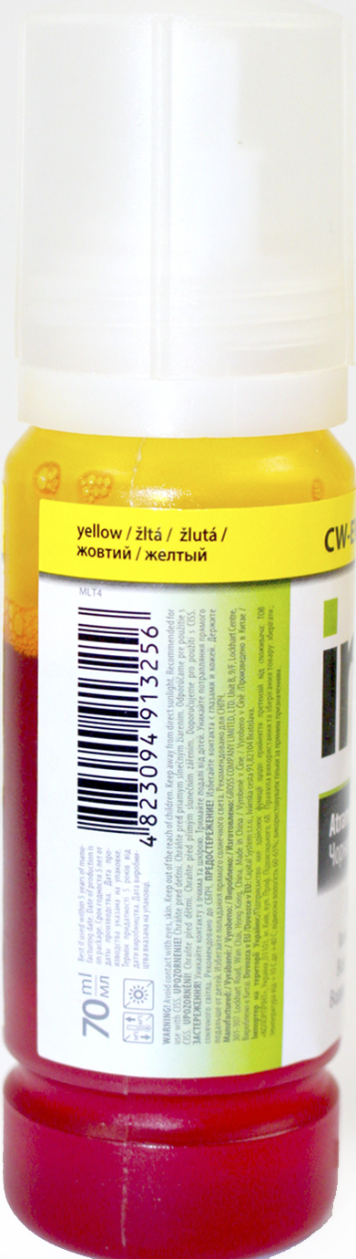 Чорнило ColorWay Epson L-4150/4160/6160/6170 70мл yellow — фото 6