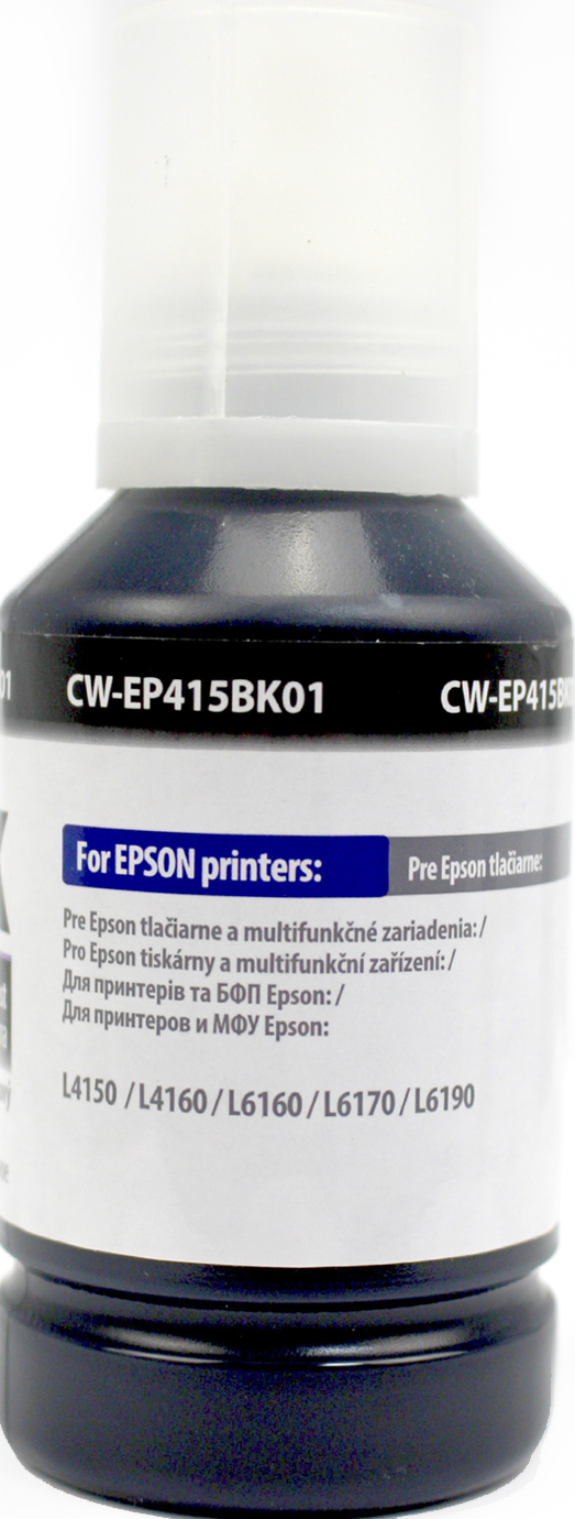 Чорнило ColorWay Epson L-4150/4160/6160/6170 127мл black pigm. EP415Bk — фото 3