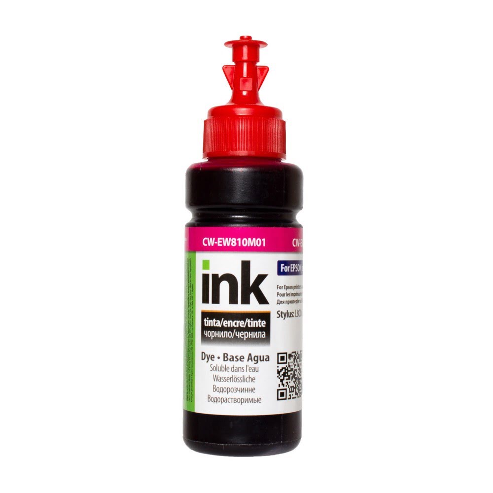 Чорнило ColorWay Epson L-800/810/850 100мл magenta №EW810BM/EW810M — фото товару | Канцелярський Сад