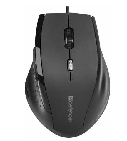Мишка Defender Accura MM-362 6 кнопок USB black №52362 — купити | Канцелярський Сад