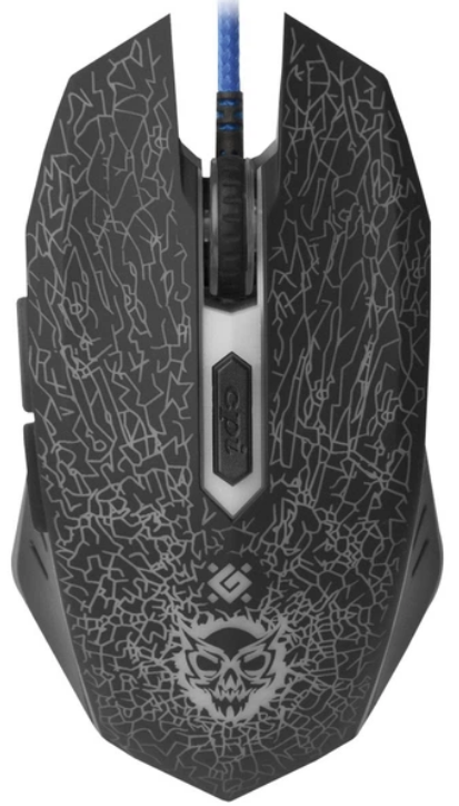 Мишка ігрова Defender Shock GM-110L+килимок №52110 — купити | Канцелярський Сад
