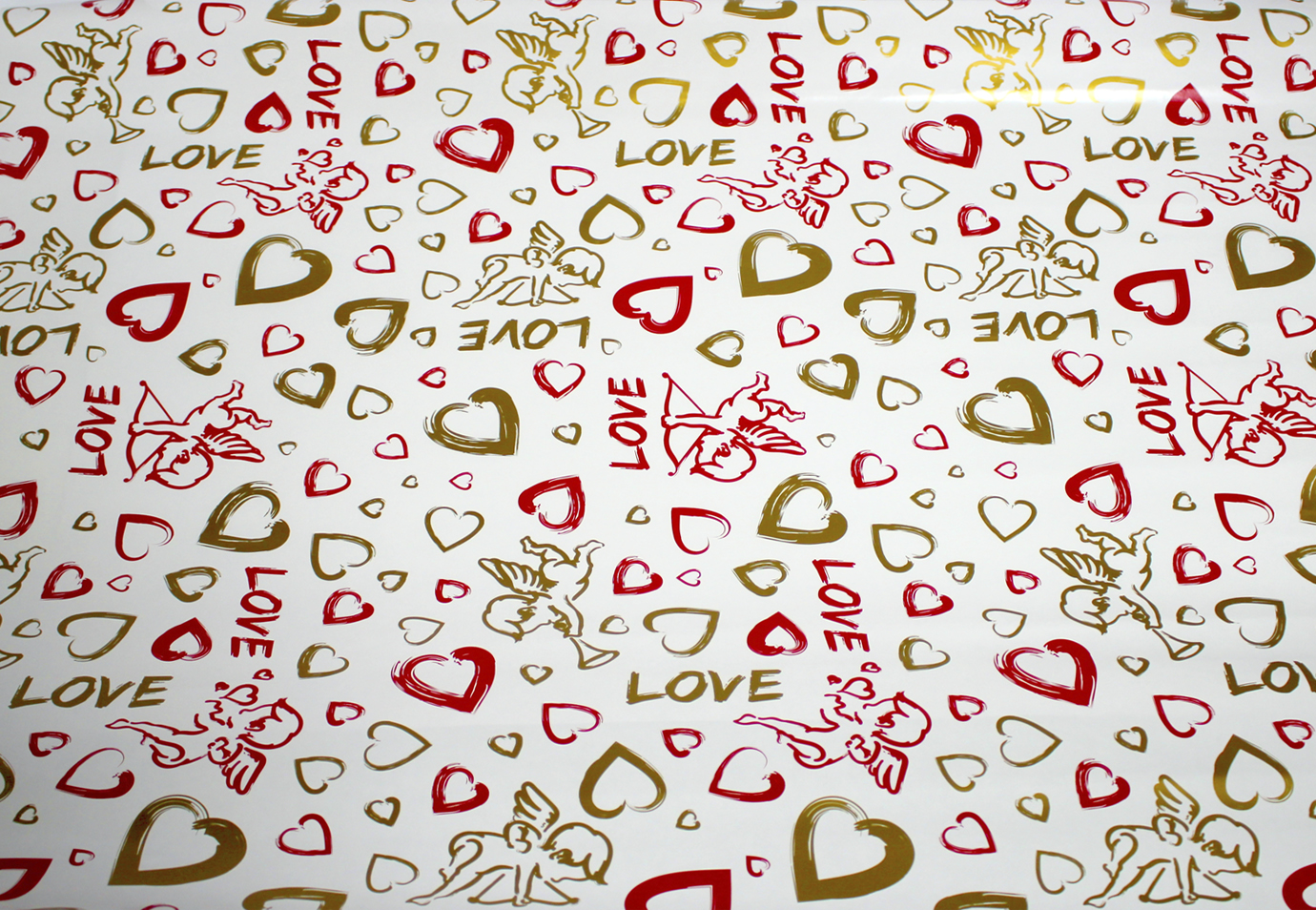 Папір пакувальний 70х100см Love №128/Фоліо/(200) — купити | Канцелярський Сад
