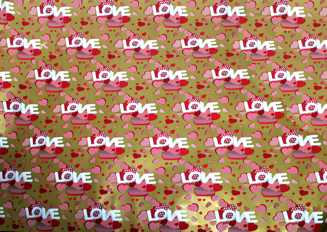 Папір пакувальний 70х100см Love №153/Фоліо/(200) — фото товару | Канцелярський Сад