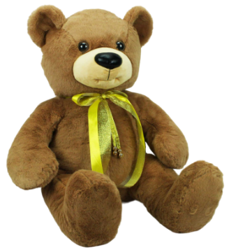 М'яка ігр. "Teddy Luxury brown" 40х39х73 №00383-3 — купити | Канцелярський Сад