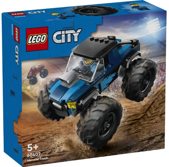 Конструктор "LEGO" City Синя вантажівка-монстр №60402(6) — купити | Канцелярський Сад