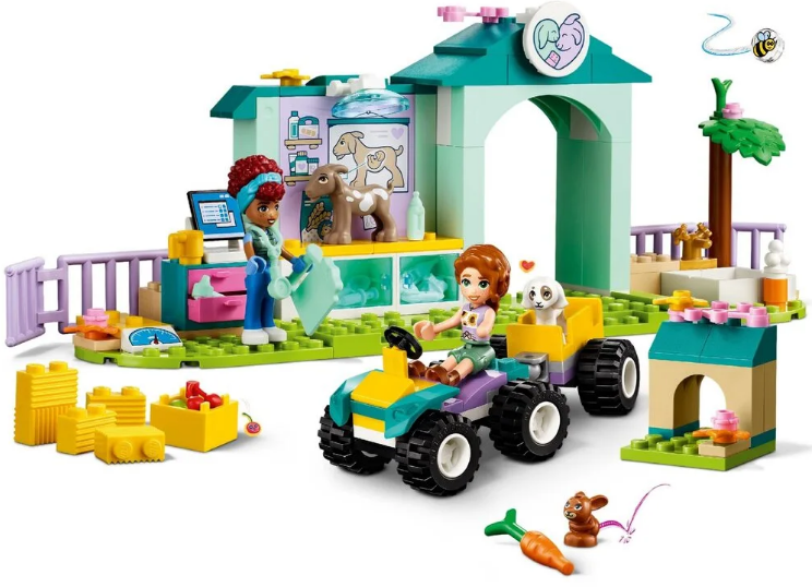 Конструктор "LEGO" Friends Ветеринарна клініка для сільськогосподарських тварин №42632(4) — фото 3