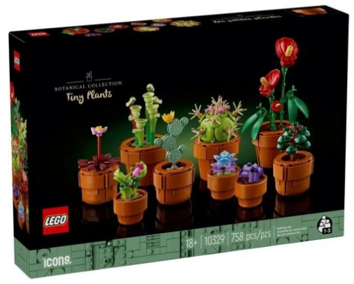 Конструктор "LEGO" Icons Мініатюрні рослини №10329(4) — купити | Канцелярський Сад