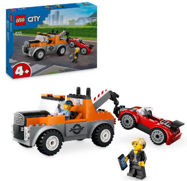 Конструктор "LEGO" City Евакуатор і ремонт спортивних авто №60435(6) — фото товару | Канцелярський Сад
