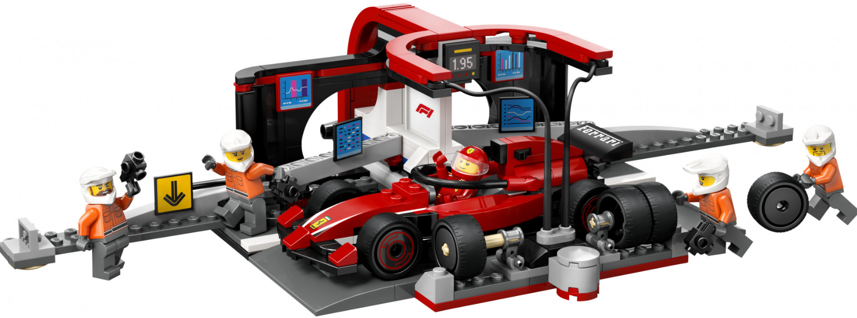 Конструктор "LEGO" City Піт-стоп і піт-екіпаж F1® з болідом Ferrari №60443(3) — фото товару | Канцелярський Сад