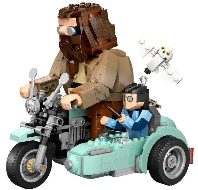 Конструктор "LEGO" Harry Potter Поїздка Геґріда й Гаррі на мотоциклі №76443(3) — фото 3