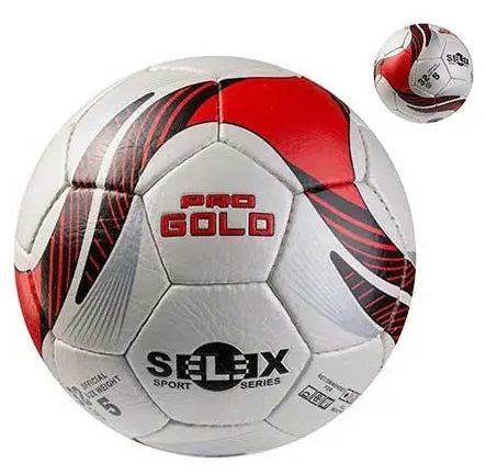 М'яч футбольний Pro Gold Selex черв. №RX-PGR(50) — купити | Канцелярський Сад