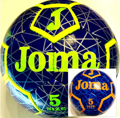 М'яч футбольний Joma синій — фото товару | Канцелярський Сад