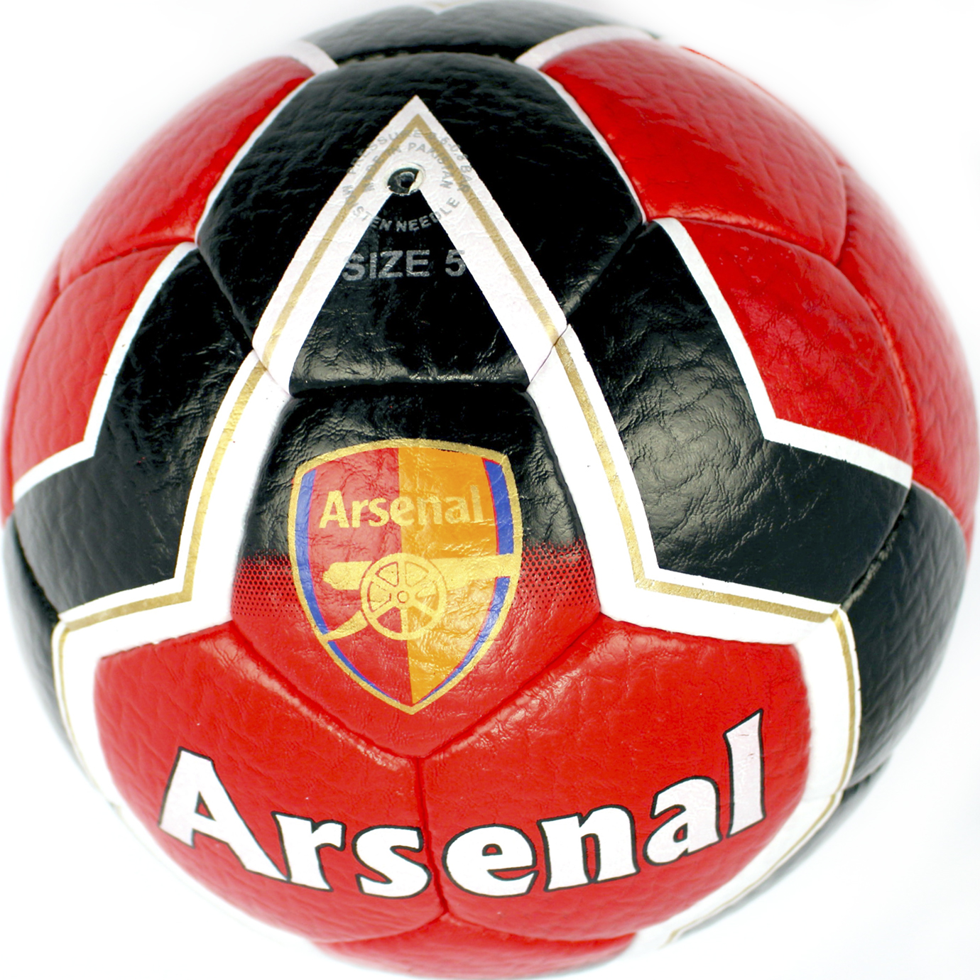М'яч футбольний Arsenal червоно-чорний — фото 6